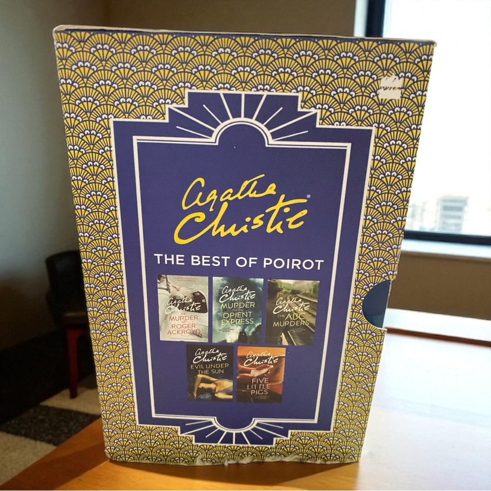 Agatha Christie THE BEST of POIROT 5 Book Set - Picture 3 of 3